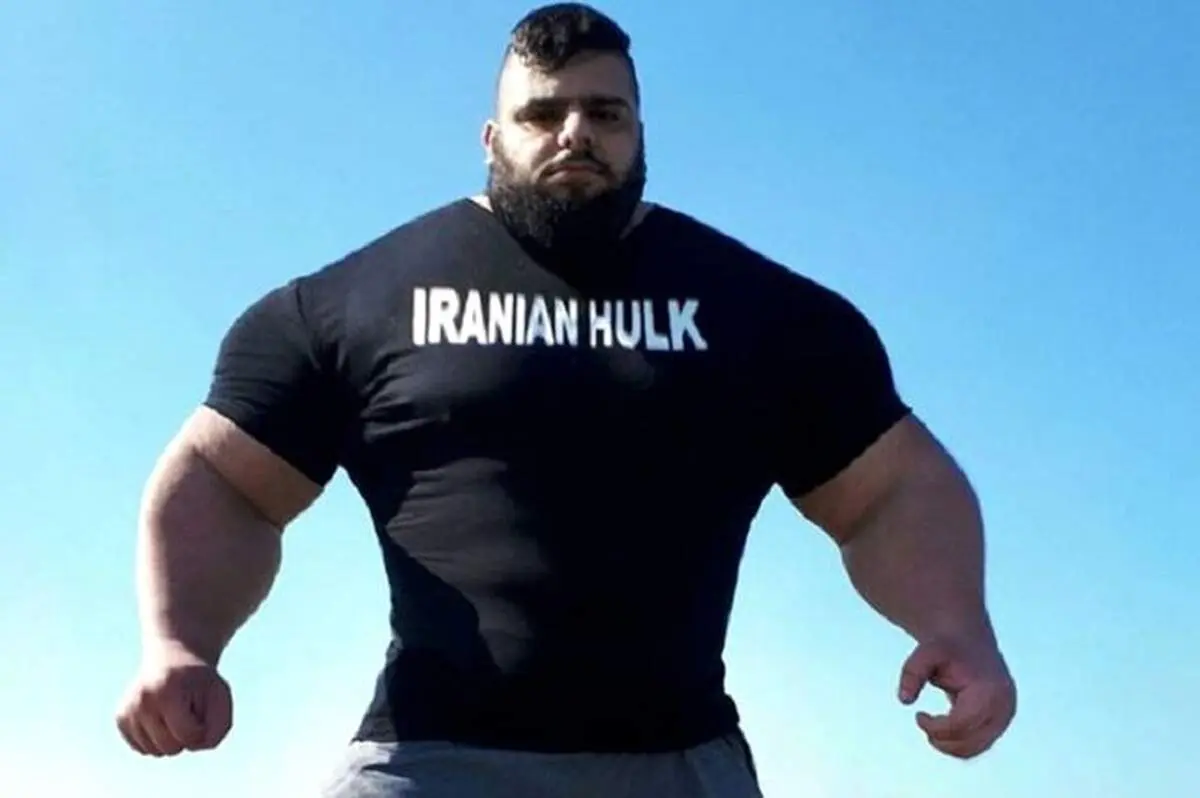  تغییر چهره سجاد غریبی معروف به هالک ایرانی/ عکس
