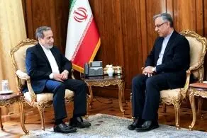 دیدار سفیر جدید ایران در انگلیس با عراقچی