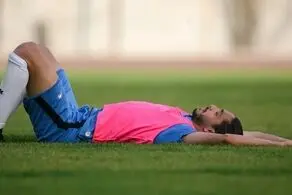 بازیکنان استقلال زیر شلاق تمرینات شدید