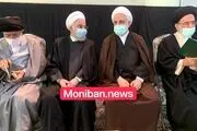 حضور حسن روحانی در مراسم یادبود آیت الله ری شهری/ ببینید 