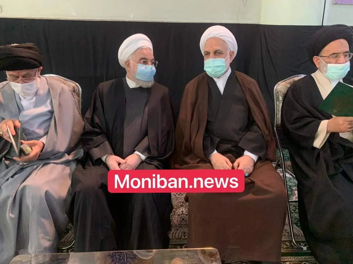 حضور حسن روحانی در مراسم یادبود آیت الله ری شهری/ ببینید 