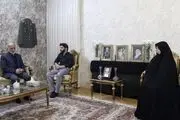 ابلاغ سلام رهبر انقلاب به خانواده سپهبد شهید موسوی