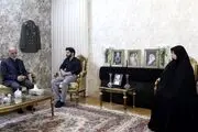 ابلاغ سلام رهبر انقلاب به خانواده سپهبد شهید موسوی
