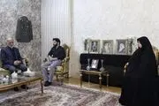 ابلاغ سلام رهبر انقلاب به خانواده سپهبد شهید موسوی