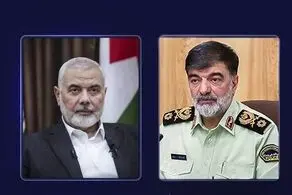 پیام تسلیت سردار رادان در پی شهادت اسماعیل هنیه