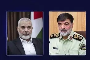 پیام تسلیت سردار رادان در پی شهادت اسماعیل هنیه