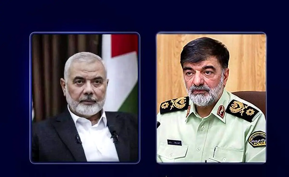 پیام تسلیت سردار رادان در پی شهادت اسماعیل هنیه
