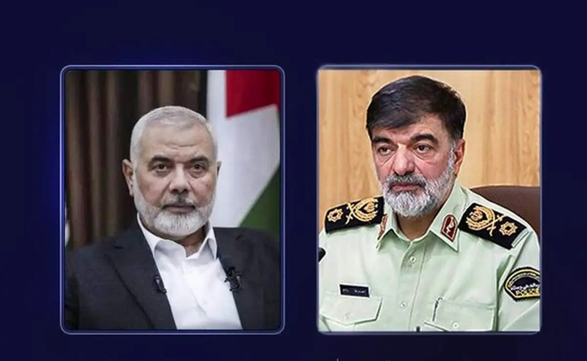 پیام تسلیت سردار رادان در پی شهادت اسماعیل هنیه