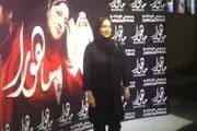 سوتی وحشتناک خانم بازیگر حاشیه ساز شد!+ فیلم