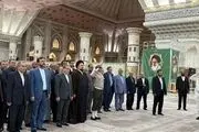 تجدید میثاق عراقچی و معاونان وزارت خارجه با آرمان‌های امام خمینی (ره)