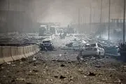 تصاویر جدید هوایی از محل انفجار در بندرعباس