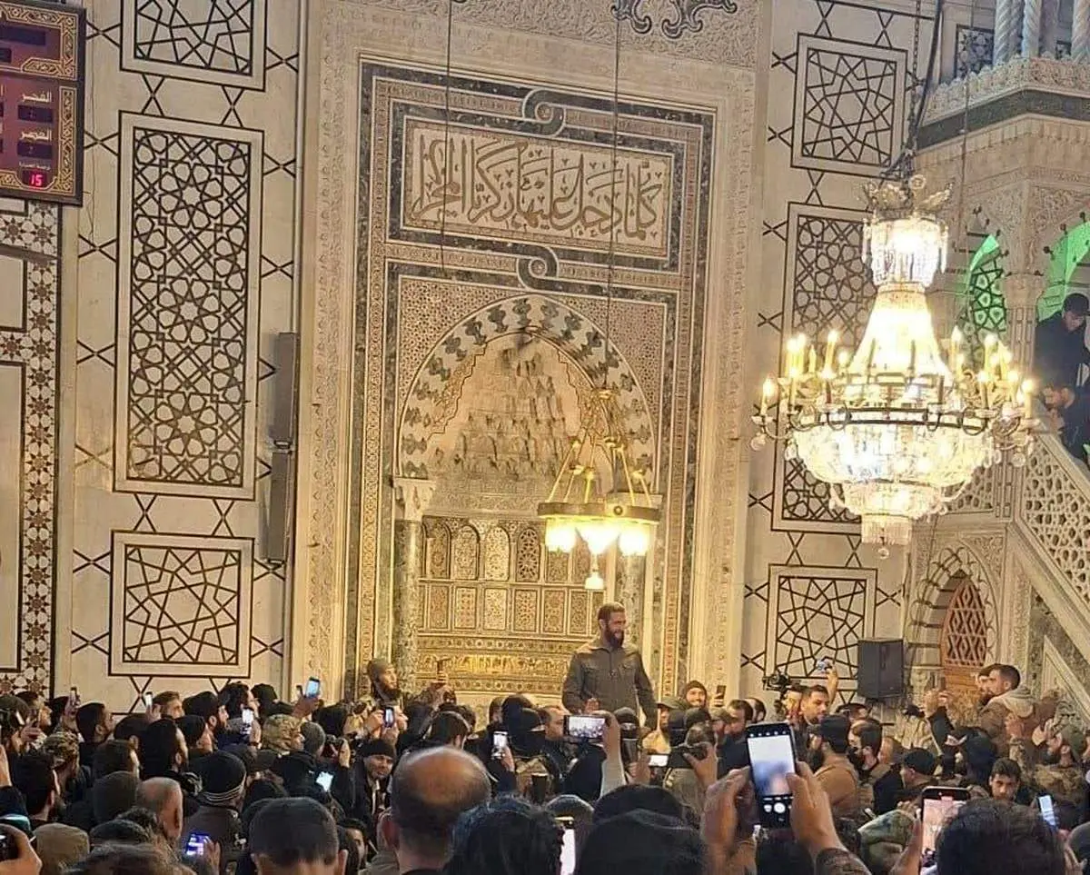 الجولانی‌ وارد دمشق شد