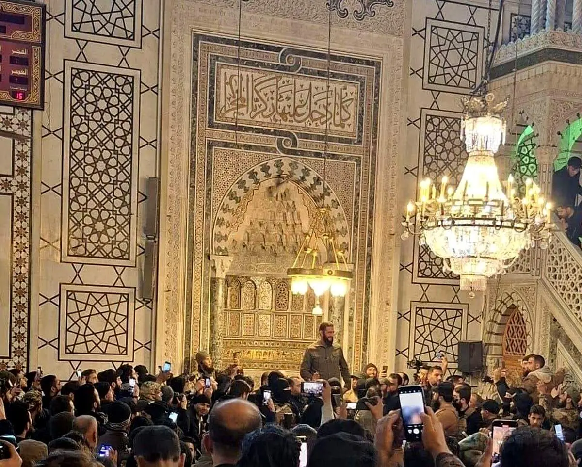 الجولانی‌ وارد دمشق شد