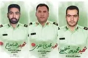 عکس شهدای فراجا در حادثه تروریستی کرمان + ببینید 