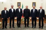  آیین بدرقه 5 تن از سفرای جدید جمهوری اسلامی ایران با حضور رئیس‌جمهور برگزار شد 