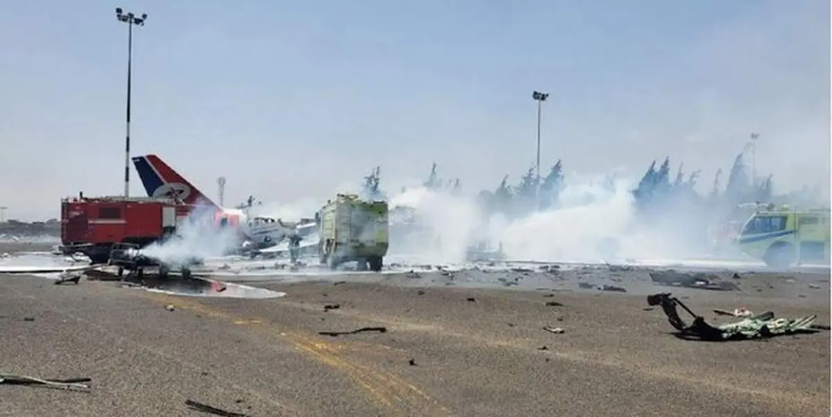 فرودگاه صنعاء تعطیل شد 