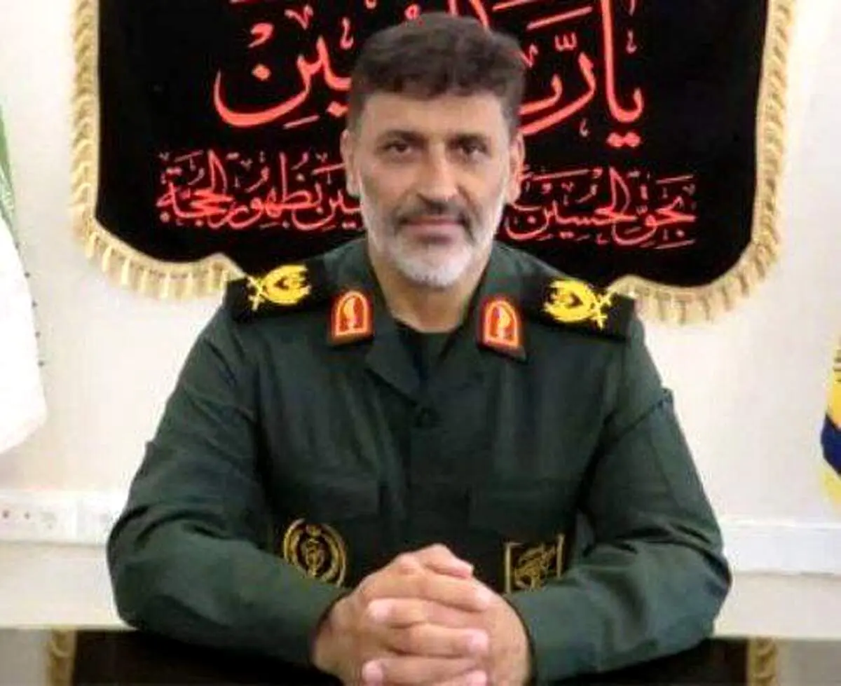 اولین عکس از سردار مازندرانی که‌ امروز به شهادت رسید + ببینید 