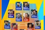 یک پرسپولیسی و یک سپاهانی در تیم منتخب آسیا