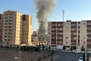 آتش‌سوزی در مناطق مسکونی پرند/ تصاویر