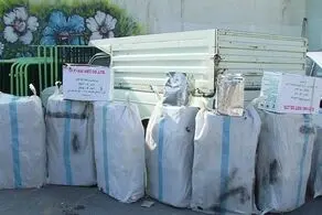 کشف محموله آجیل قاچاق در تهران
