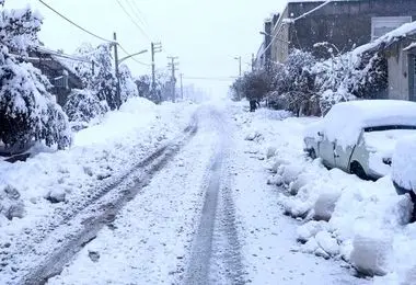 ورود سامانه بارشی نیرومند به کشور/ برف و یخبندان تا آخر هفته