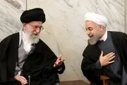 عکس از بوسه روحانی بر پیشانی رهبری + ببینید 