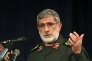 واکنش جالب سردار قاآنی به اقدام یک کودک که لباس سپاه به تن داشت + ببینید 