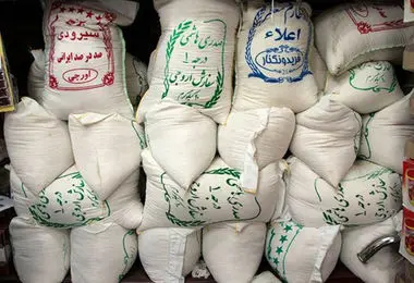 عرضه برنج پاکستانی در بازار با قیمت مصوب 46 هزار تومان