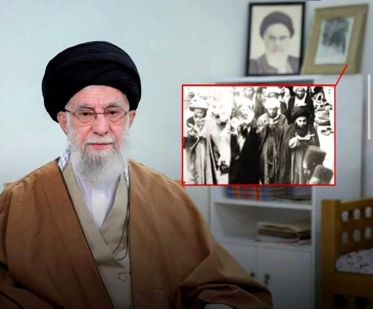 ماجرای قاب عکس پشت سر رهبر انقلاب در پیام نوروزی