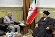 دیدار استاندار خوزستان با سیدحسن خمینی