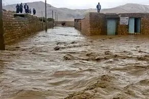 سیل مشهد این میدان انقلاب را زیر آب برد/ عکس