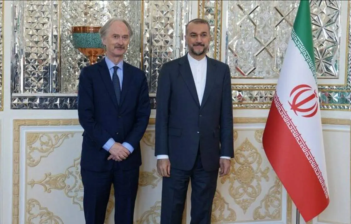 دیدار امیرعبداللهیان با گیر پترسون
