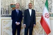 دیدار امیرعبداللهیان با گیر پترسون