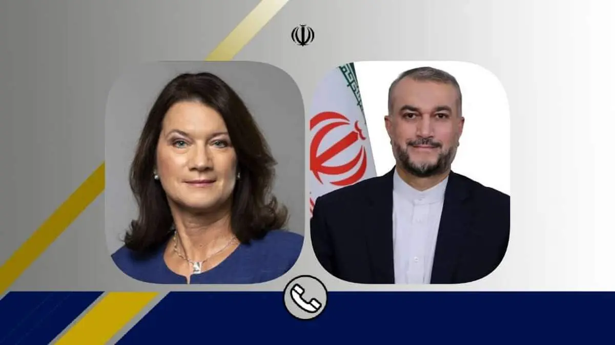 درخواست امیرعبداللهیان از وزیر خارجه سوئد چه بود؟