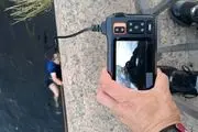 تلاش چهار روزه برای نجات گربه + عکس 