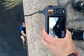 تلاش چهار روزه برای نجات گربه + عکس 