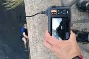 تلاش چهار روزه برای نجات گربه + عکس 