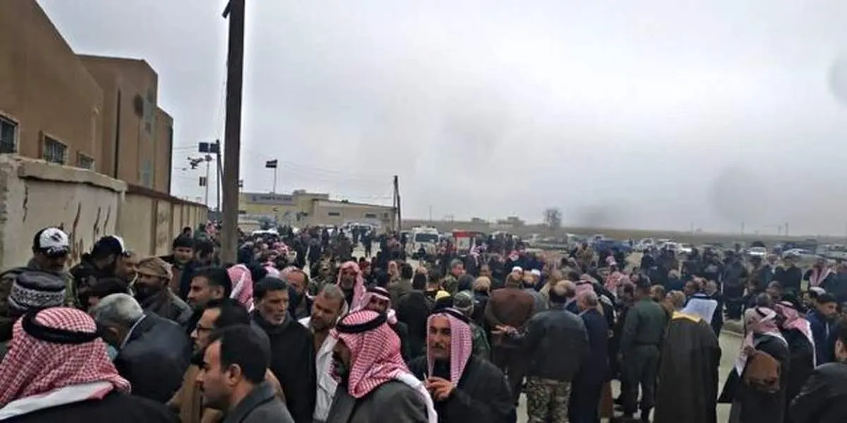 کُردها حسکه را بستند