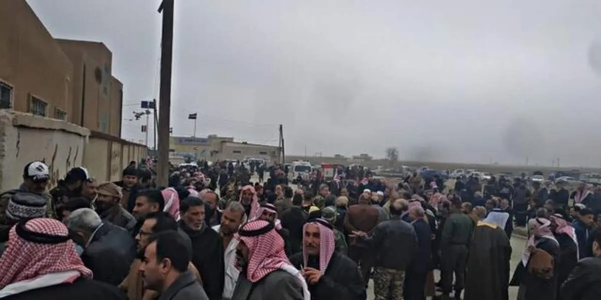کُردها حسکه را بستند