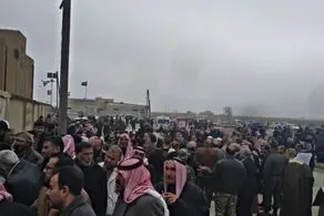 کُردها حسکه را بستند