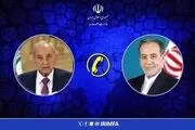 رایزنی تلفنی عراقچی با رئیس مجلس نمایندگان لبنان