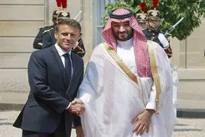 مکرون وارد بیروت شد