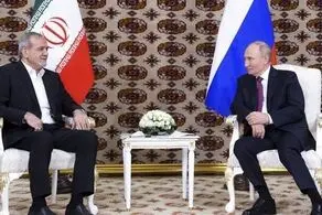 پزشکیان و پوتین دیدار می کنند 