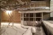 برف زیبای تبریز- عکس موبایلی