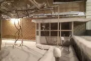 برف زیبای تبریز- عکس موبایلی