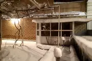 برف زیبای تبریز- عکس موبایلی