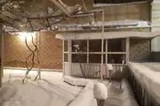 برف زیبای تبریز- عکس موبایلی