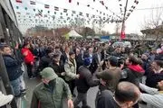 حضور رئیس‌جمهور در راهپیمایی ۲۲ بهمن
