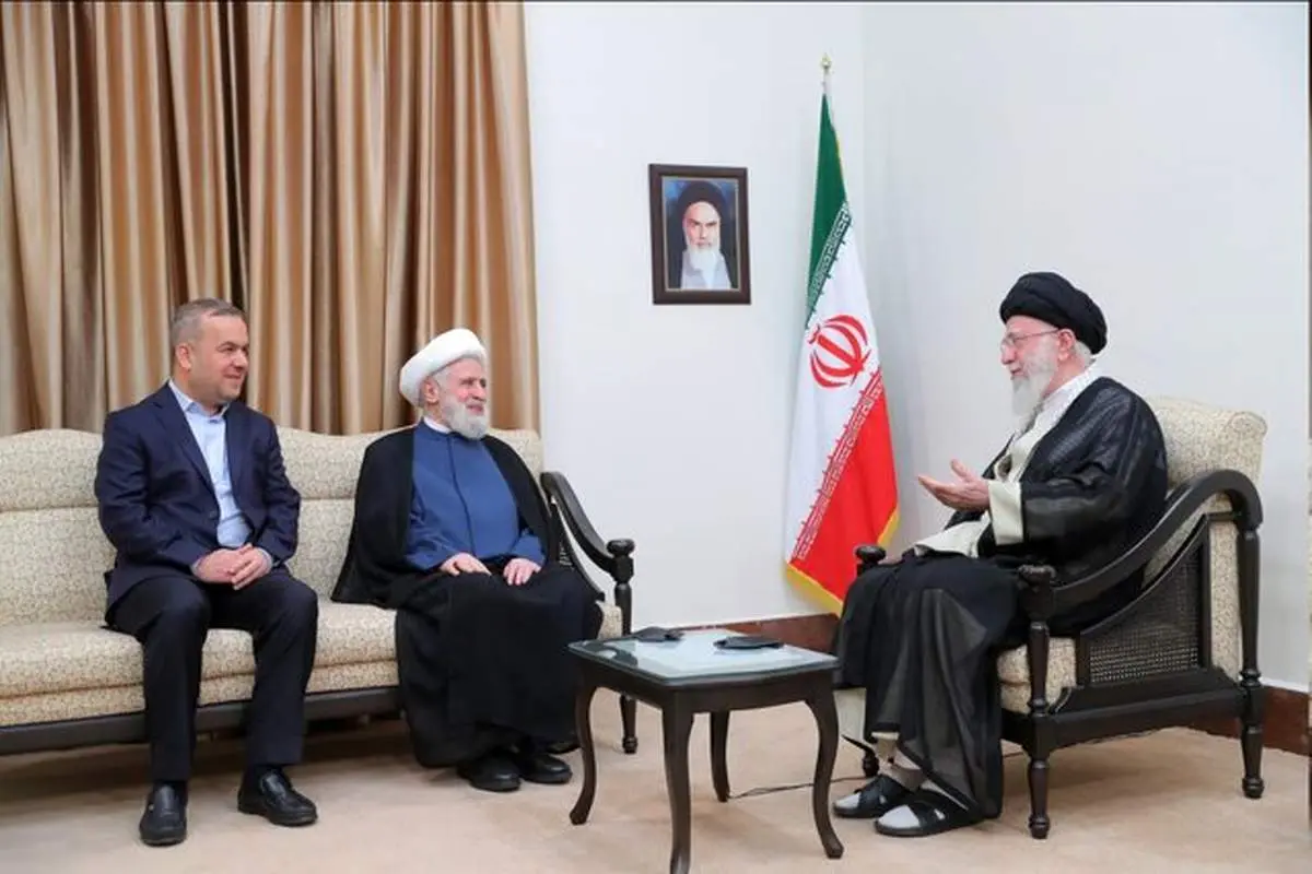 قائم مقام دبیرکل حزبالله لبنان با رهبر انقلاب دیدار کرد