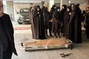 پیکر بانو منیره گرجی بدون تشریفات مرسوم تشییع شد  
